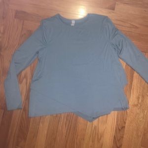 LIKE NEW! Lululemon asymmetrical, long sleeve shirt
